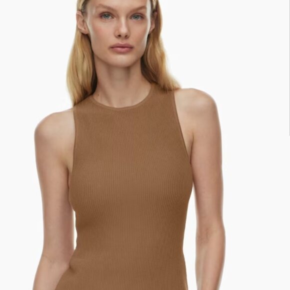 Aritzia Sculpt Knit Racer Mini Dress - Picture 4 of 7